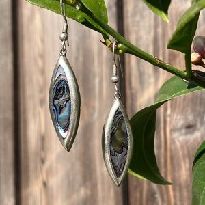 Lovely Vintage Abalone Earrings